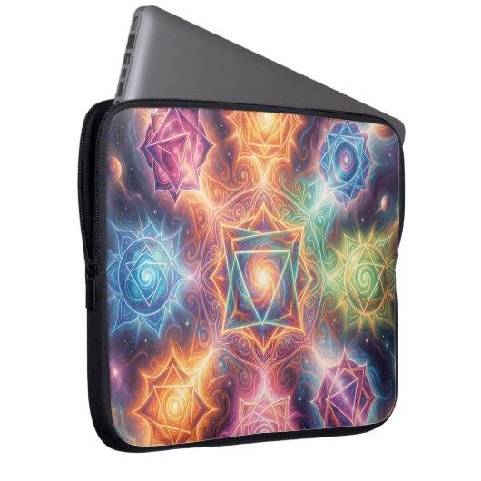 Die 7 Chakren´8 Laptopschutzhülle (Vorne Rechts)