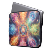 Die 7 Chakren´8 Laptopschutzhülle (Vorderseite Links)