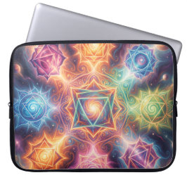 Die 7 Chakren´8 Laptopschutzhülle