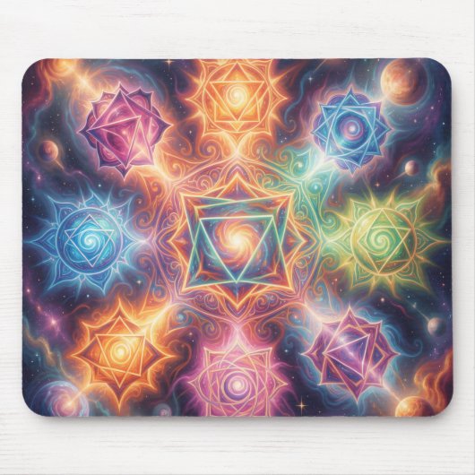 Die 7 Chakren´8 Mousepad (Vorne)