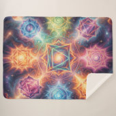 Die 7 Chakren´8 Sherpadecke (Vorderseite (Horizontal))