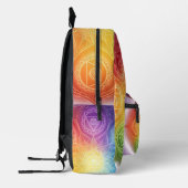 Die 7 Chakren´9 Bedruckter Rucksack (Links)