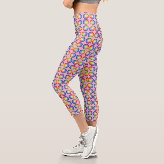 Die 7 Chakren´9 Capri Leggings (Links)