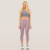 Die 7 Chakren´9 Capri Leggings (Vorderseite)
