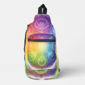 Die 7 Chakren´9 Crossbody Bag (Vorderseite)
