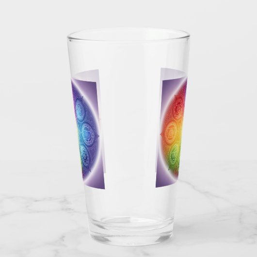 Die 7 Chakren´9 Glas (Links)
