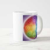 Die 7 Chakren´9 Jumbo-Tasse (Vorderseite Rechts)