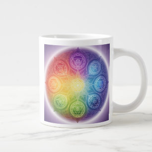 Die 7 Chakren´9 Jumbo-Tasse