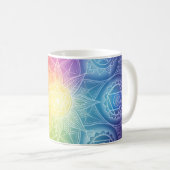 Die 7 Chakren´9 Kaffeetasse (VorderseiteRechts)