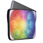 Die 7 Chakren´9 Laptopschutzhülle (Vorne Rechts)