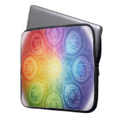 Die 7 Chakren´9 Laptopschutzhülle (Vorderseite Links)