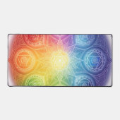 Die 7 Chakren´9 Schreibtischunterlage (Vorderseite)