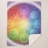 Die 7 Chakren´9 Sherpadecke (Vorderseite)