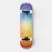 Die 7 Chakren´9 Skateboard (Vorderseite)