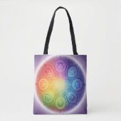 Die 7 Chakren´9 Tasche (Vorderseite)