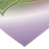 Die 7 Chakren´9 Tischdecke (Schrägansicht)