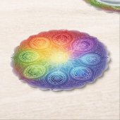 Die 7 Chakren´9 Untersetzer (angewinkelt)