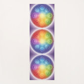 Die 7 Chakren´9 Yogamatte (Vorderseite)