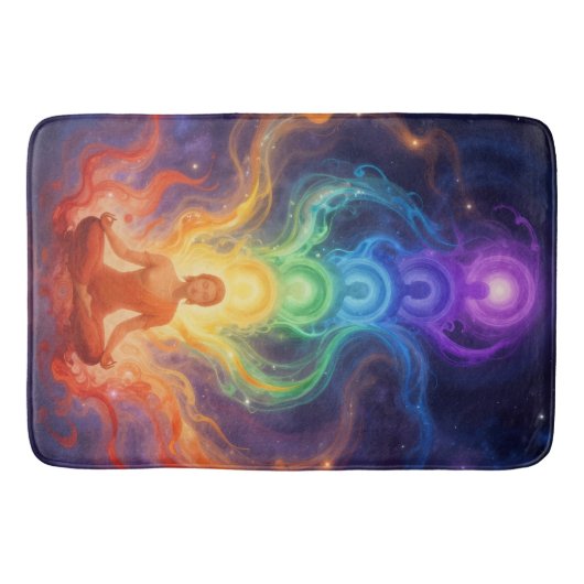 Die 7 Chakren Badematte (Vorderseite)