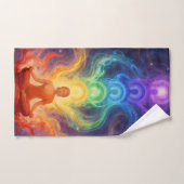 Die 7 Chakren Badhandtuch Set (Handtuch)