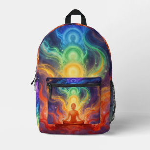 Die 7 Chakren Bedruckter Rucksack
