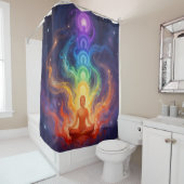 Die 7 Chakren Duschvorhang (Beispiel)