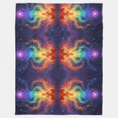 Die 7 Chakren Fleecedecke (Vorderseite)