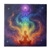 Die 7 Chakren Fliese (Vorderseite)