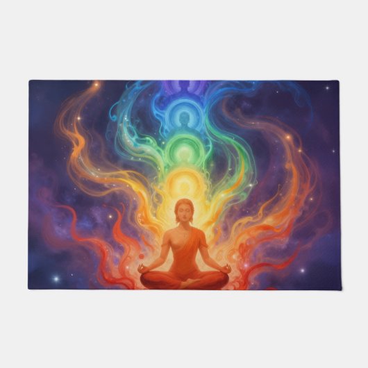 Die 7 Chakren Fußmatte (Vorderseite)