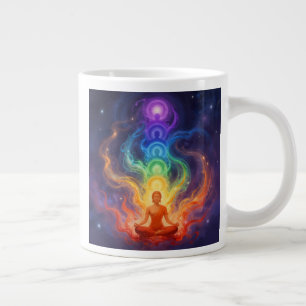 Die 7 Chakren Jumbo-Tasse