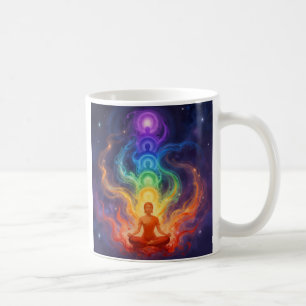Die 7 Chakren Kaffeetasse