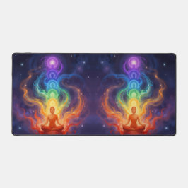 Die 7 Chakren Schreibtischunterlage