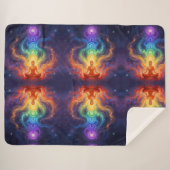 Die 7 Chakren Sherpadecke (Vorderseite (Horizontal))