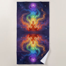 Die 7 Chakren Strandtuch