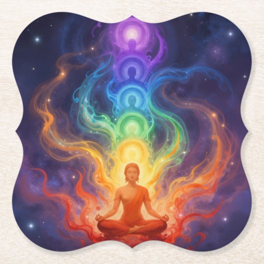 Die 7 Chakren Untersetzer (Vorderseite)