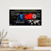 Die 7 Kirchen Asiens - Kosmische Muster 2 Poster (Küche)