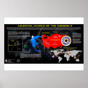 Die 7 Kirchen Asiens - Kosmische Muster 2 Poster