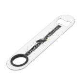 Die 7. Mist Speed Flaschenöffner (Vorderseite Schrägansicht)