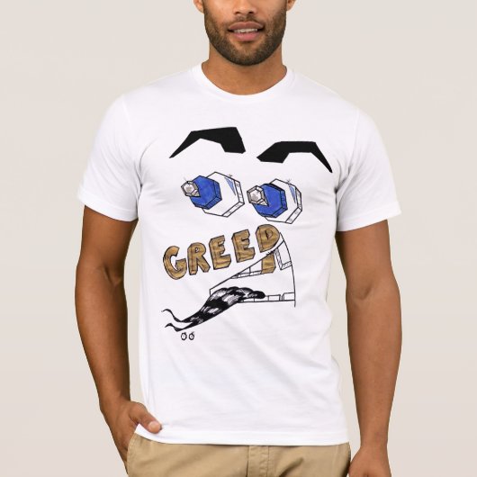 Die 7 Toten — Gier T-Shirt (Vorderseite)