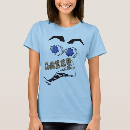 Die 7 Toten — Gier T-Shirt (Vorderseite)