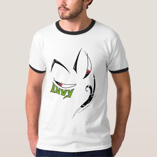 Die 7 Toten — Neid T-Shirt (Vorderseite)
