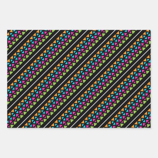 Die 80er Jahre Personalisiert Geschenkpapier Set (Vorderseite 2)