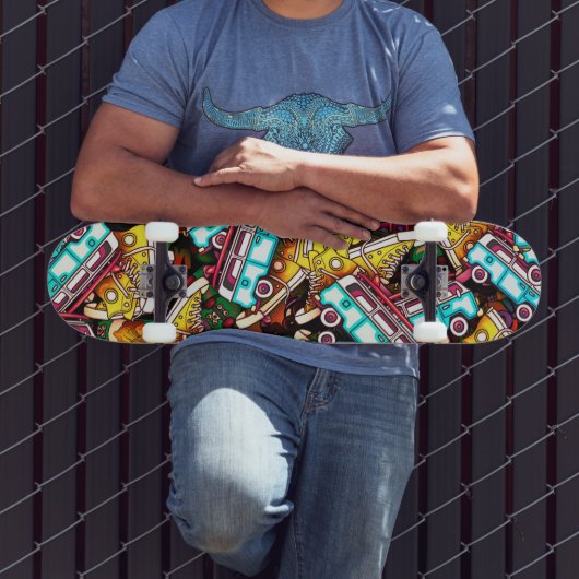 Die 80er Jahre Skateboard (Außenbereich 3)