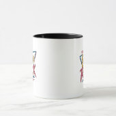 Die 80er Rock - Retro Tasse (Zentrum)