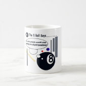Die 8 Ball-Streik-zurück Tasse! Kaffeetasse (Mittel)
