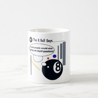 Die 8 Ball-Streik-zurück Tasse! Kaffeetasse