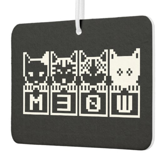 DIE 8-BIT-KATZEN M30 W AUTOLUFTERFRISCHER (Links)