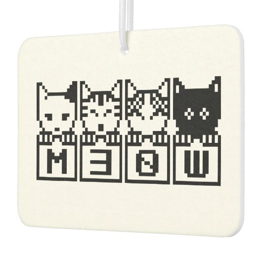 DIE 8-BIT-KATZEN M30 W AUTOLUFTERFRISCHER (Links)