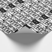 DIE 8-BIT-KATZEN M30 W GESCHENKPAPIER (Ecke)