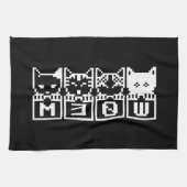 DIE 8-BIT-KATZEN M30 W GESCHIRRTUCH (Horizontal)